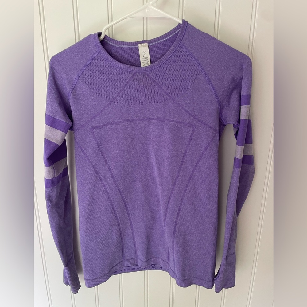 Ivivva by Lululemon Swifty Fly Tech Long Sleeve Stretch